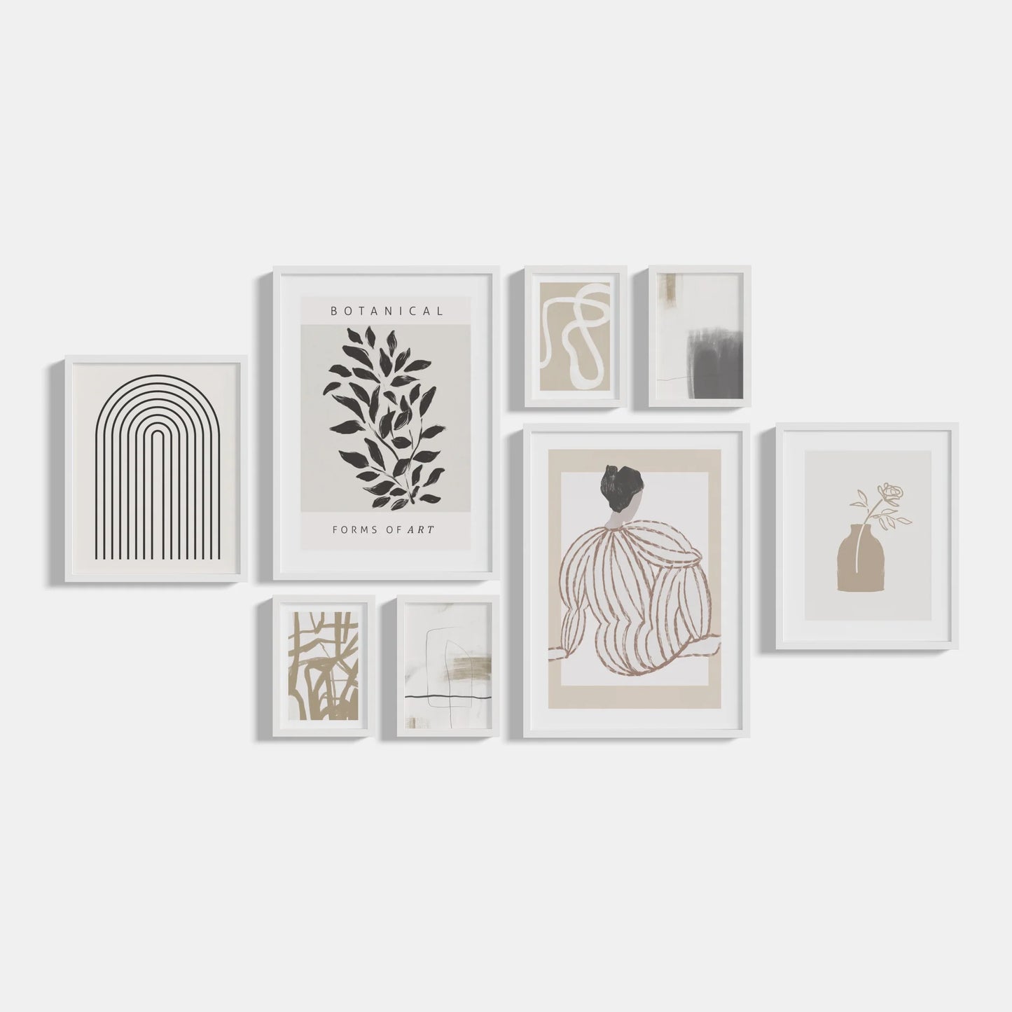 Set of 8 Mood posters
