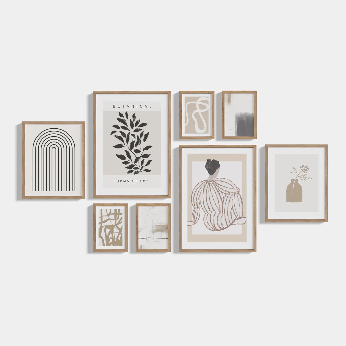 Set of 8 Mood posters