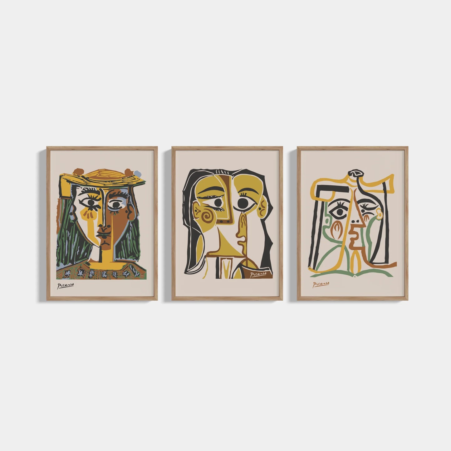 Set of 3 Picasso posters