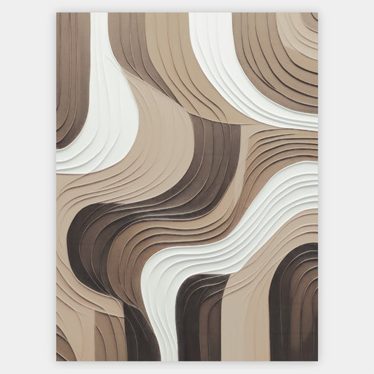 Abstract poster Zen harmony