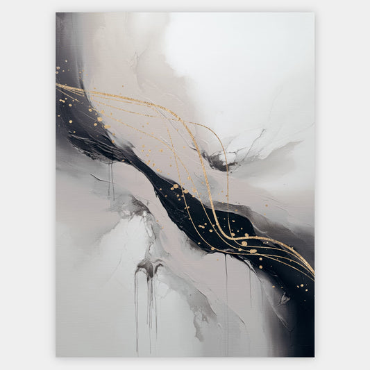 Abstract poster Timeless Flow