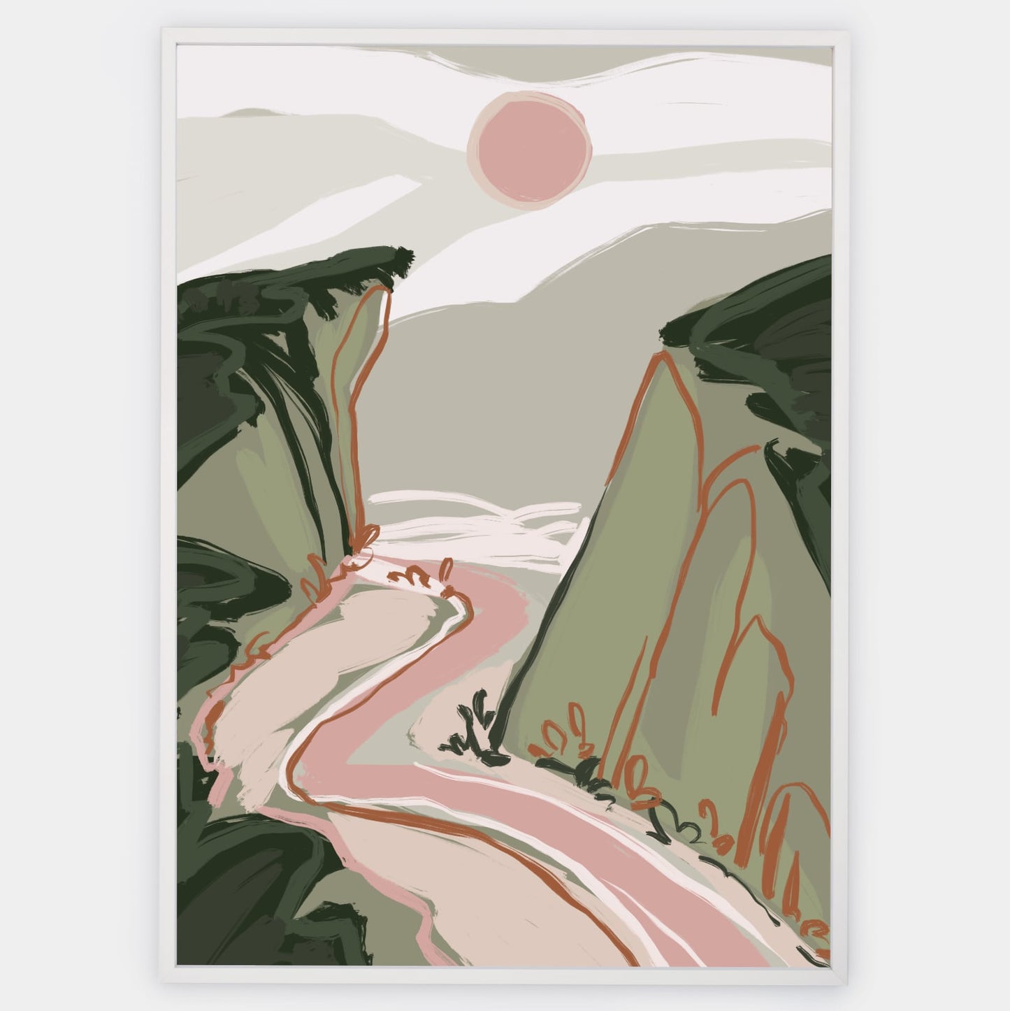 Boho Plakát "Perspective" 2