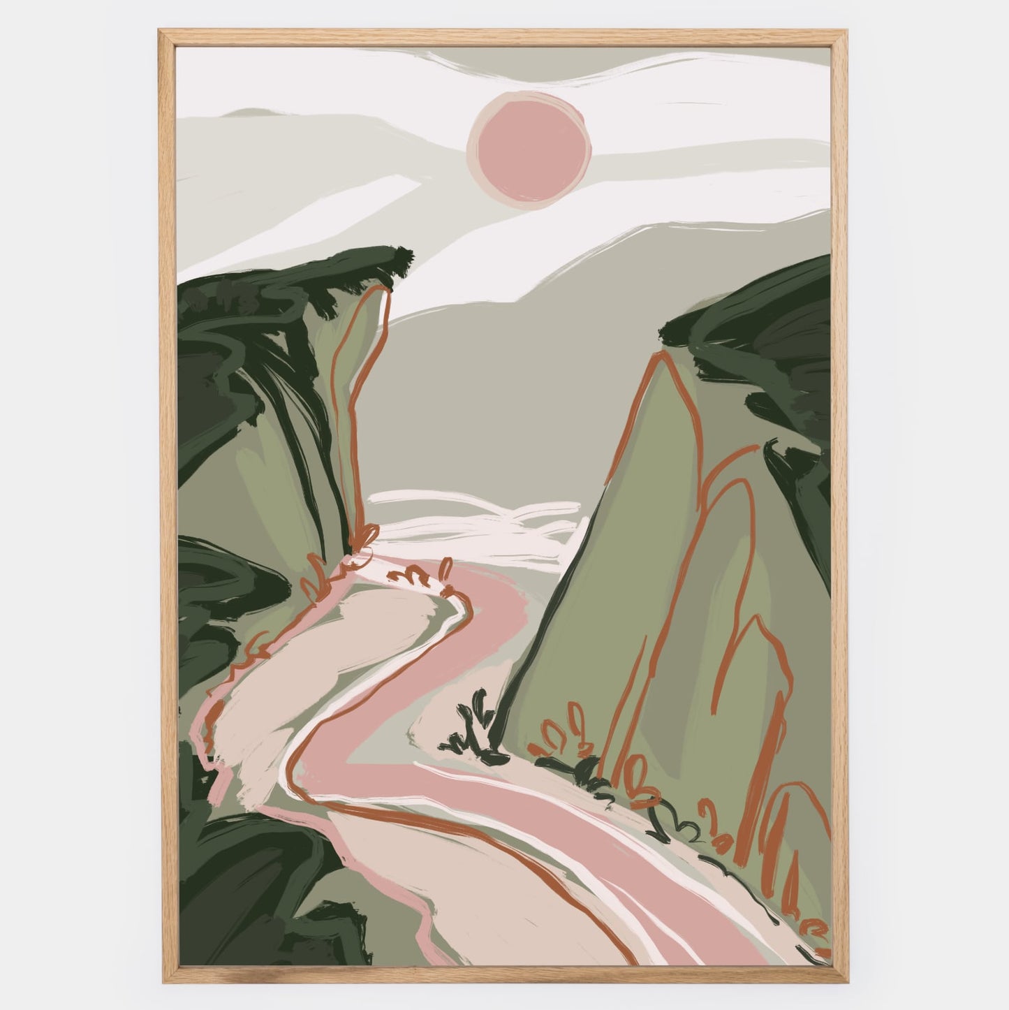 Boho Plakát "Perspective" 2