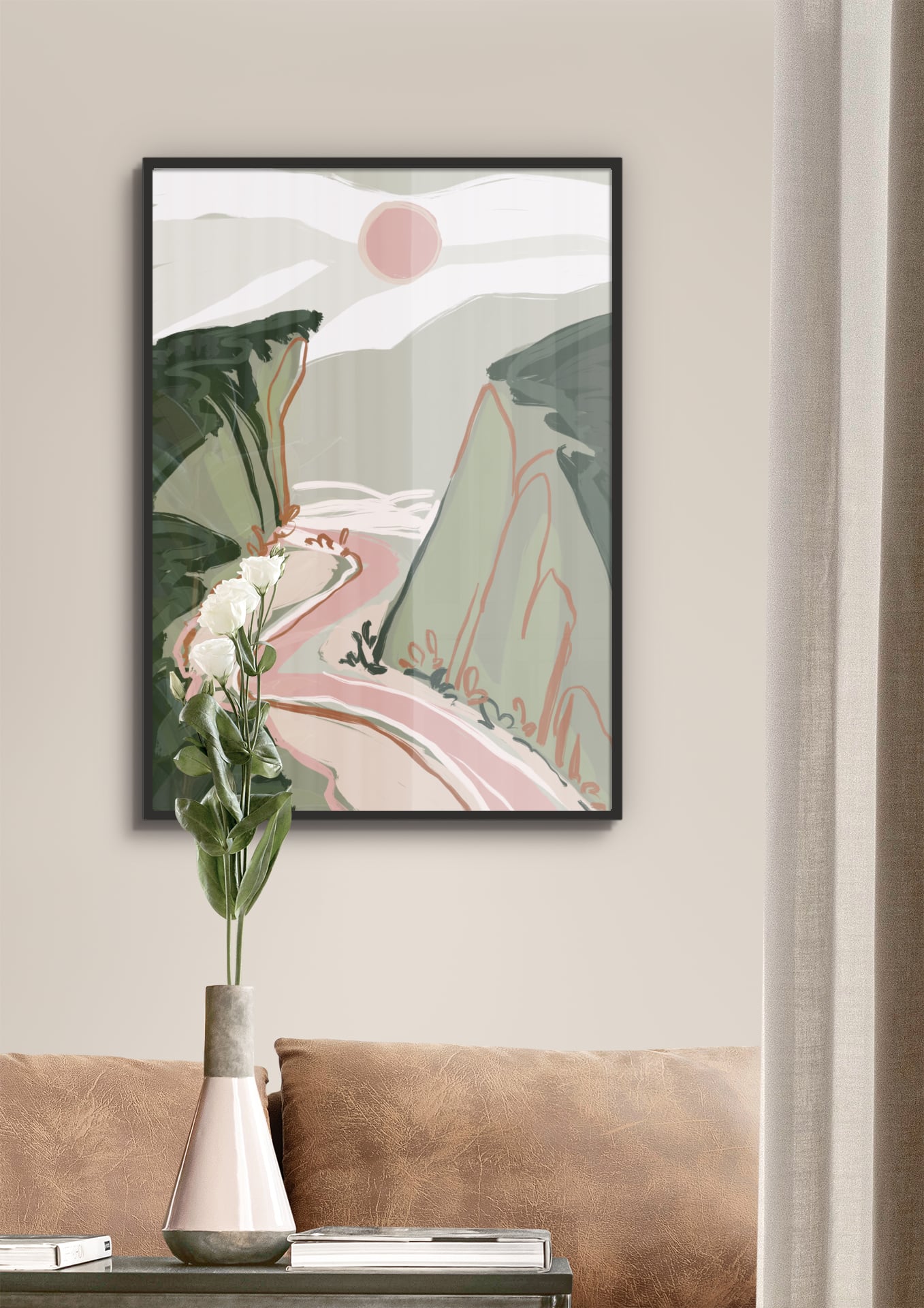 Boho Plakát "Perspective" 2