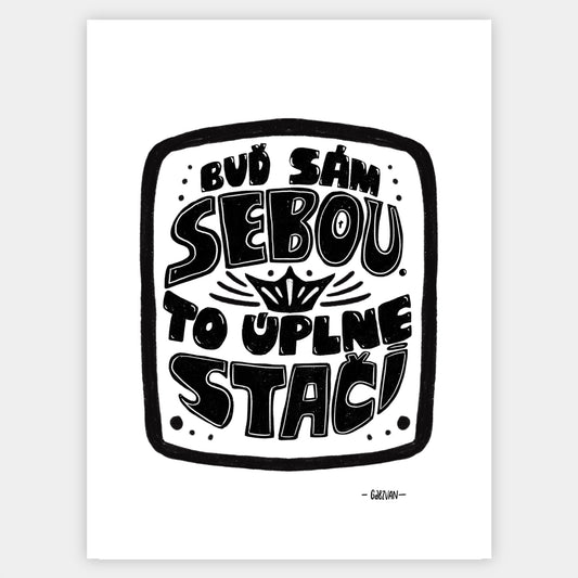 Be Yourself Poster