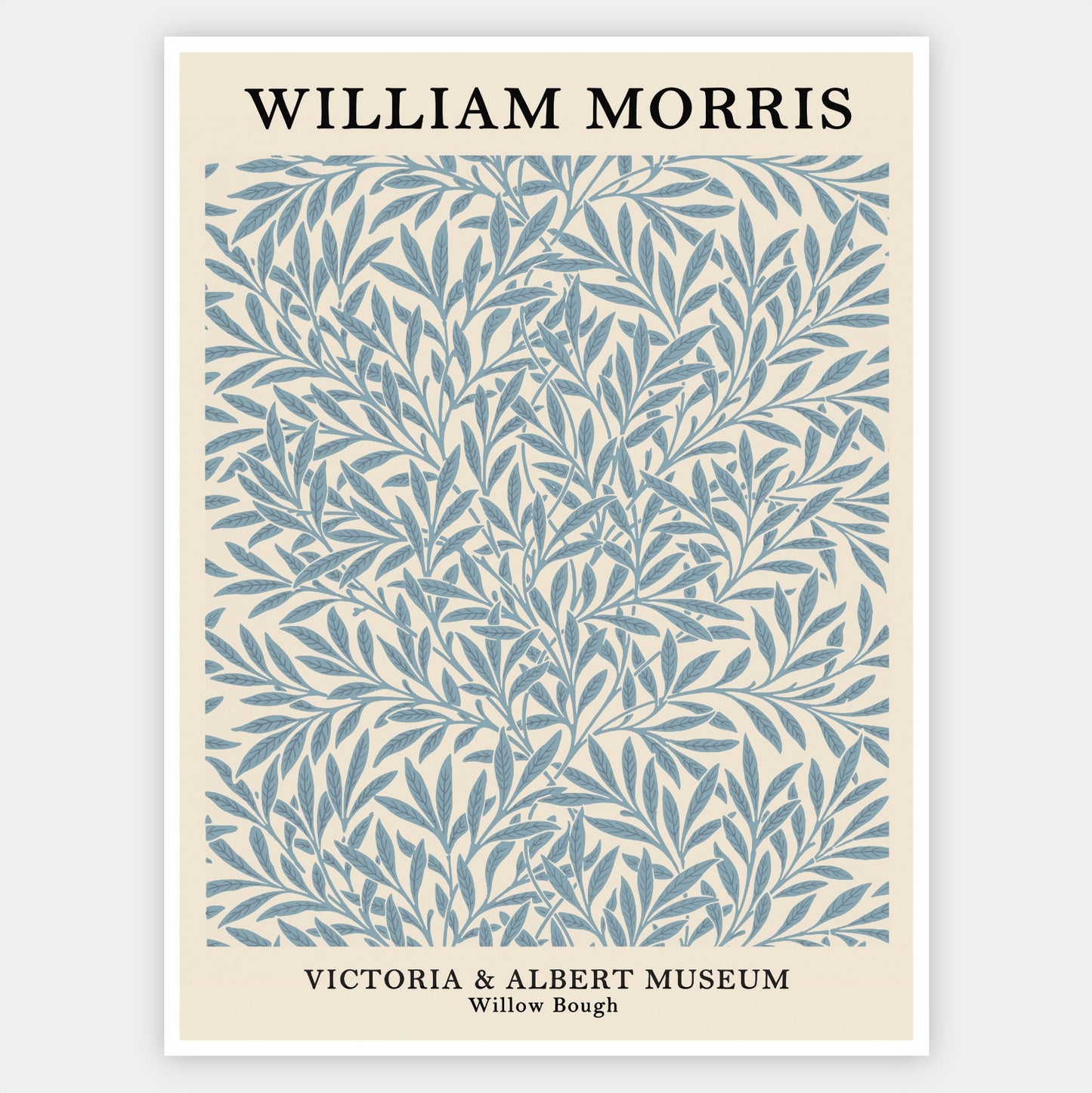 Plagát Willow Bough in Blue | William Morris