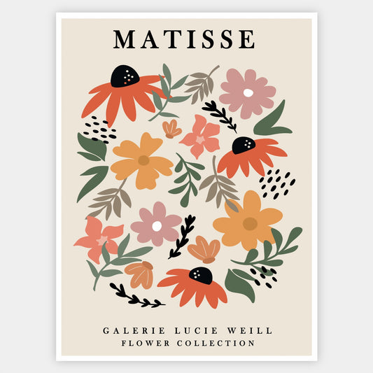 Flower Collection Poster | Matisse