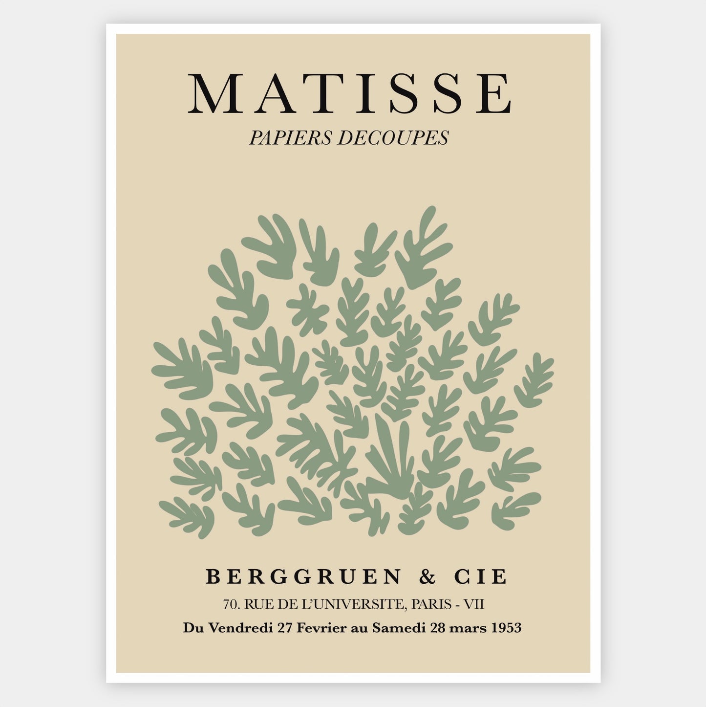 Plagát The Sheaf in Green | Matisse