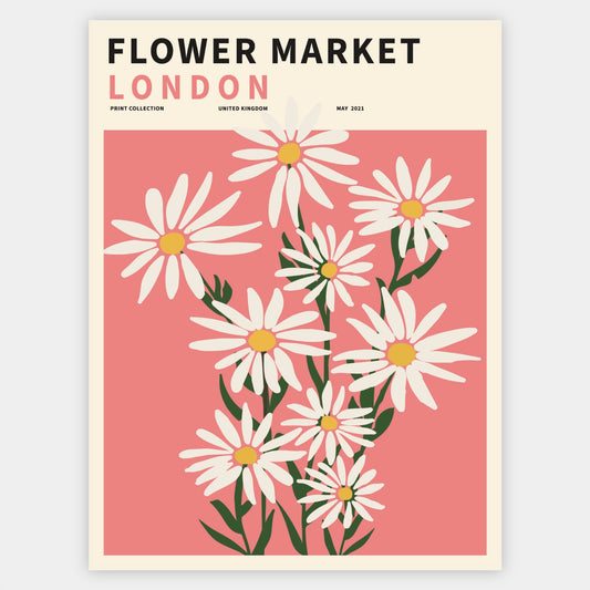 Plakát Flower Market London