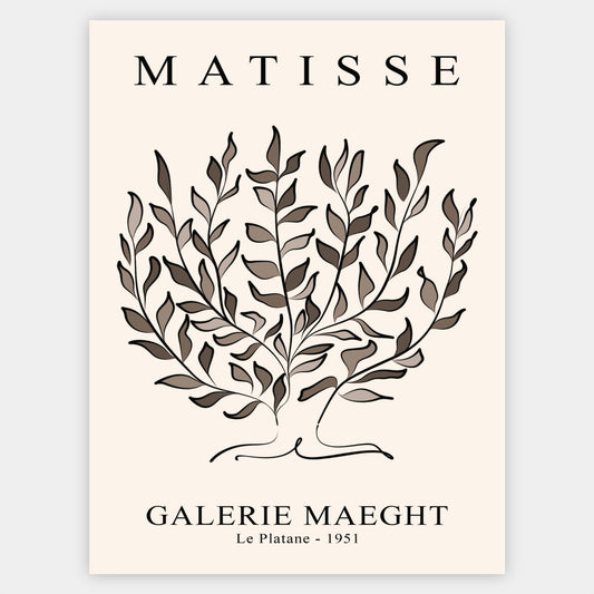 Plakát Le Platane | Henri Matisse