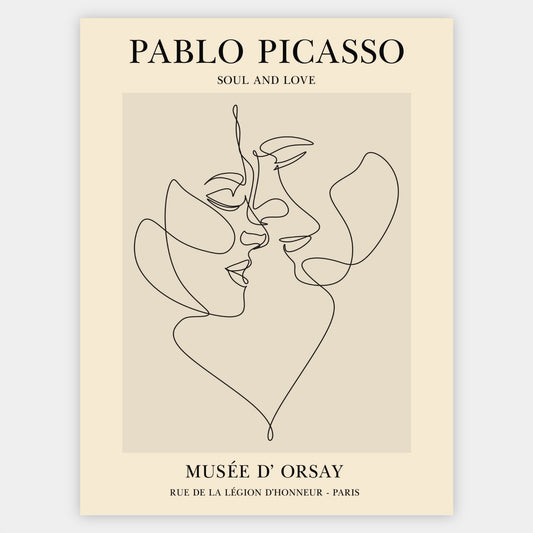 Plakát Soul and Love | Pablo Picasso