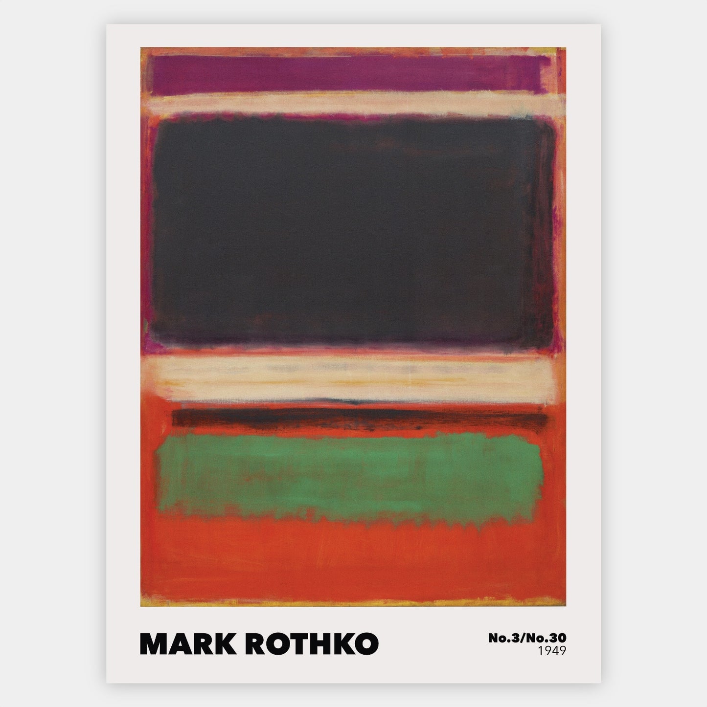 Plakát No.3/No.13 | Mark Rothko