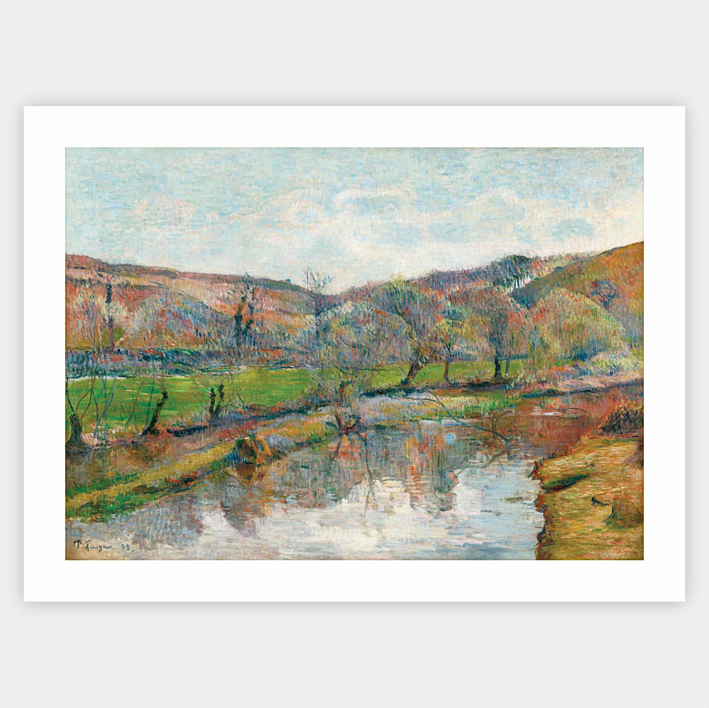 Plagát Bretónska krajina | Paul Gauguin