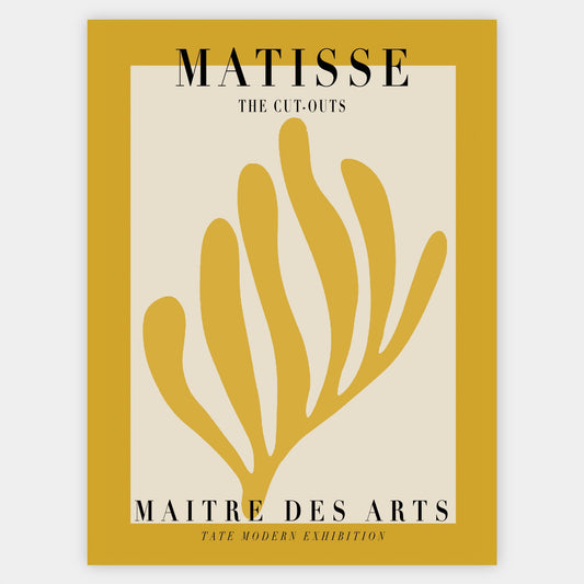 Poster Cut Outs Maitre Des Arts | Henri Matisse