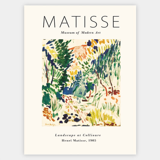 Plakát Landscape at Collioure | Henri Matisse