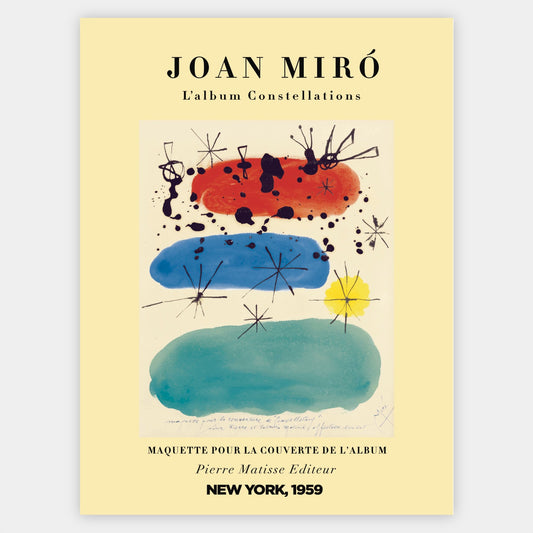 Abstract Art Poster | Joan Miró