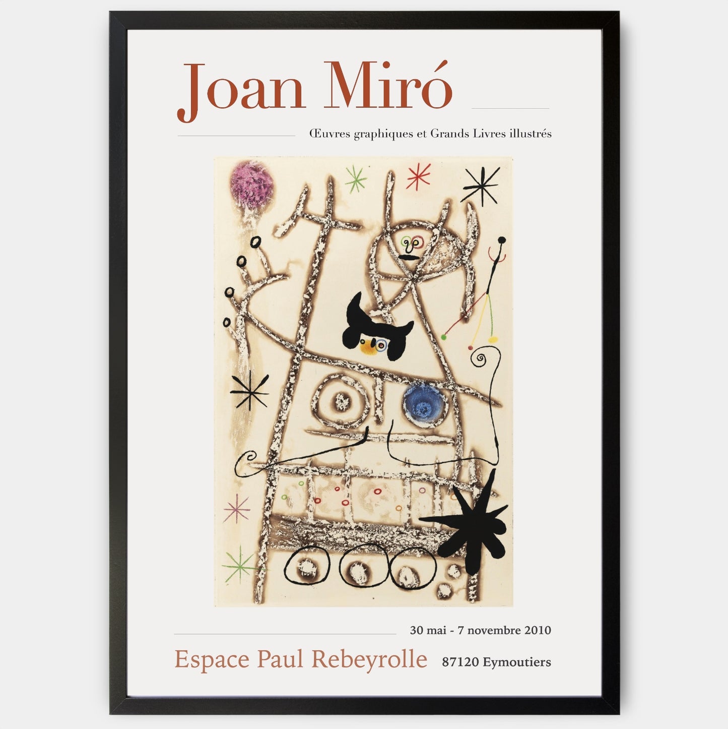 Plakát Les Forestiers | Joan Miró