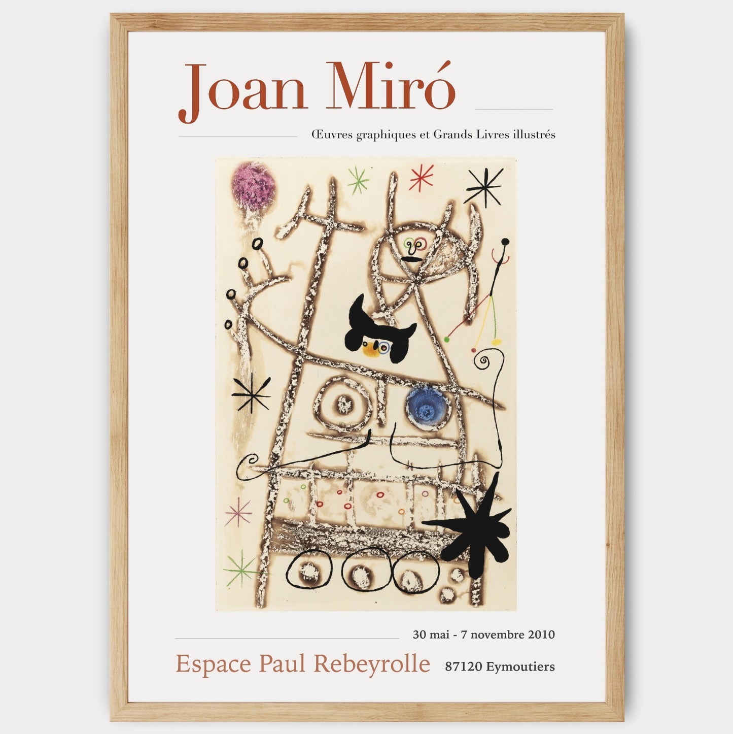 Plakát Les Forestiers | Joan Miró