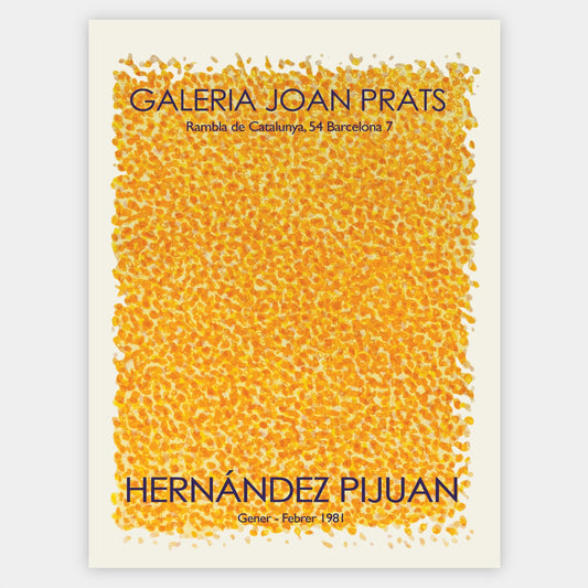 Plagát Yellow Dots | Hernández Pijuan