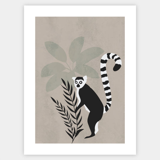 Plakát Lemur