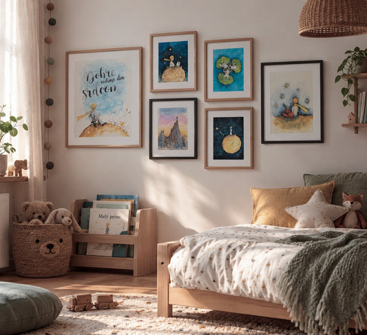 Set of 6 posters The Little Prince