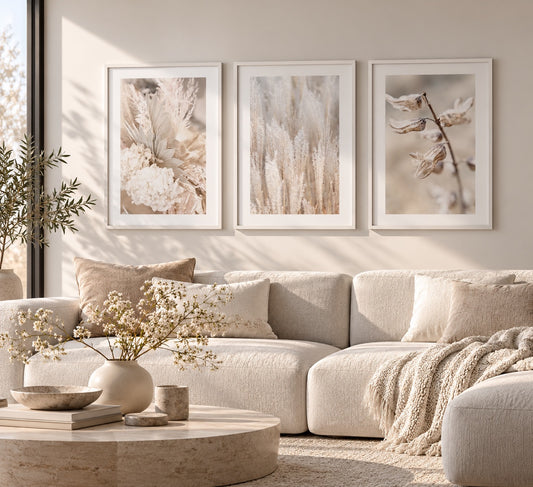 Set of 3 posters Soft