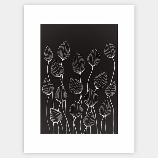 Flower Buds Poster - Painting