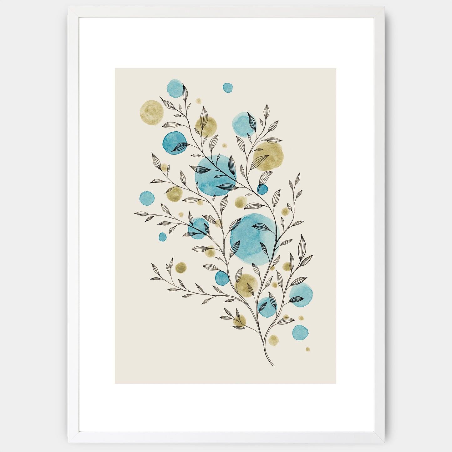 Plakát Twig in Blue