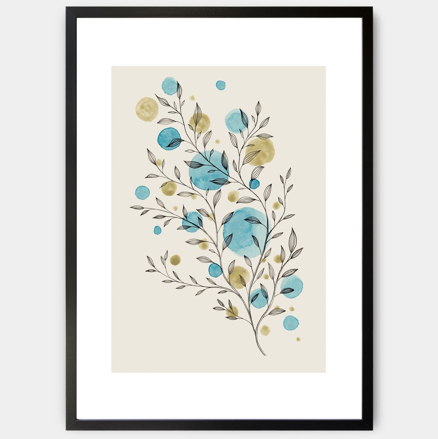 Plakát Twig in Blue