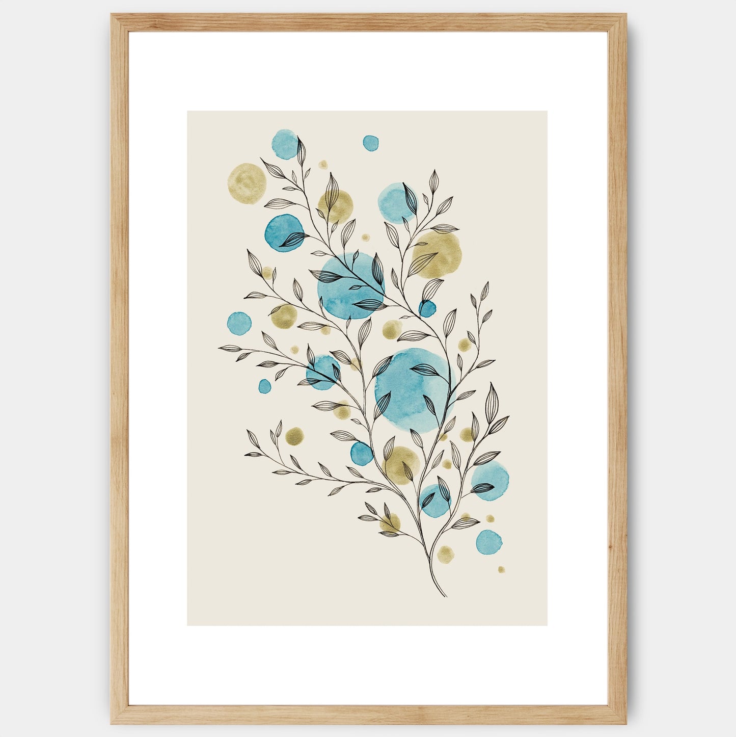 Plakát Twig in Blue
